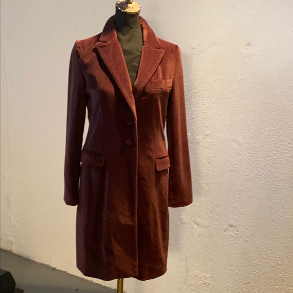 Flagg velvet tunic